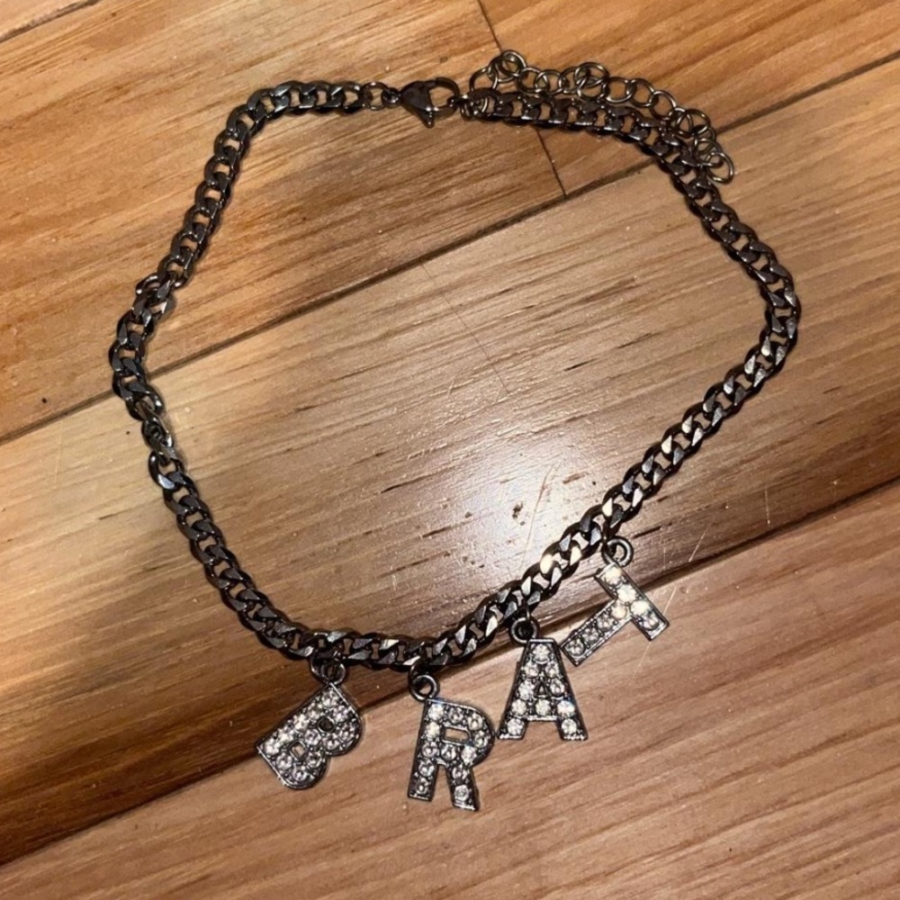 BRAT choker necklace